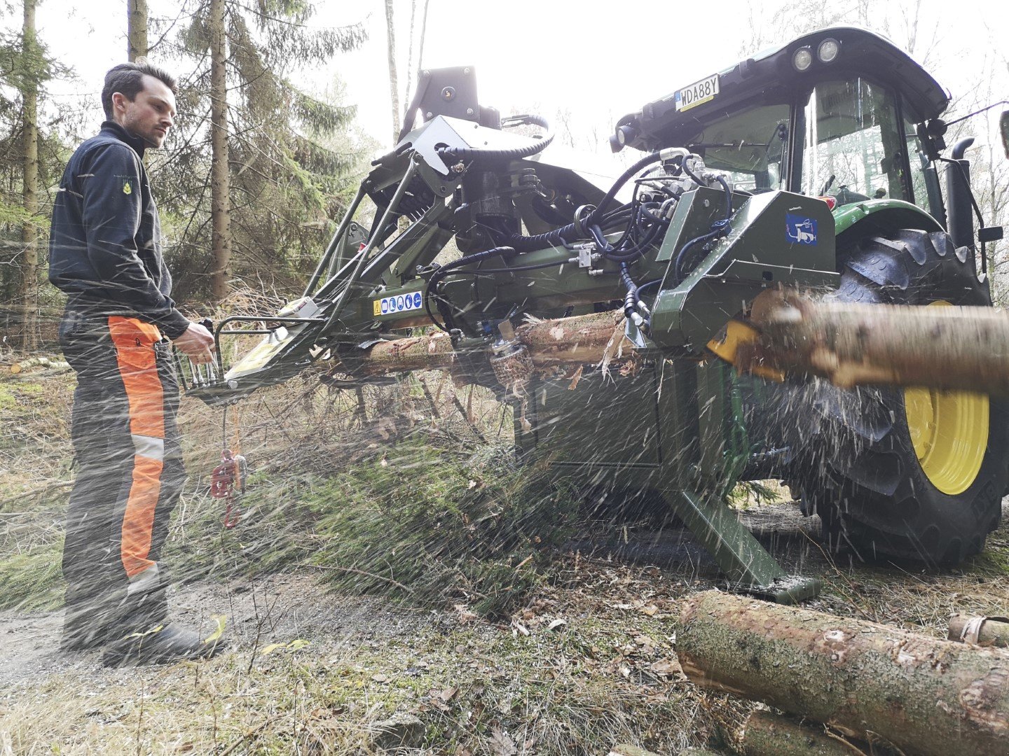 Sonstige Forsttechnik typu Fors MW FARMA SCHUBENTASTER 5-15B, Neumaschine v Bremen (Obrázek 13)