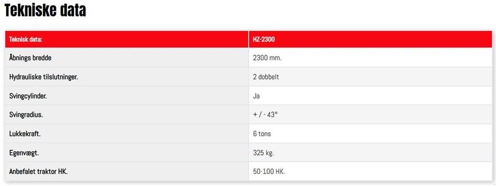 Sonstige Forsttechnik a típus Fransgard HZ skovtang 150-230 cm., Gebrauchtmaschine ekkor: Vrå (Kép 7)