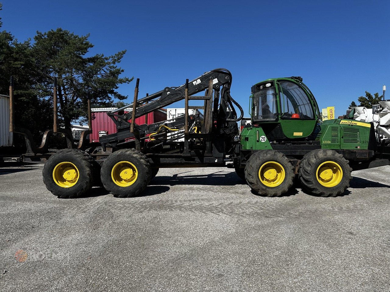 Sonstige Forsttechnik del tipo John Deere 1210 E, Gebrauchtmaschine In Burgthann (Immagine 4)