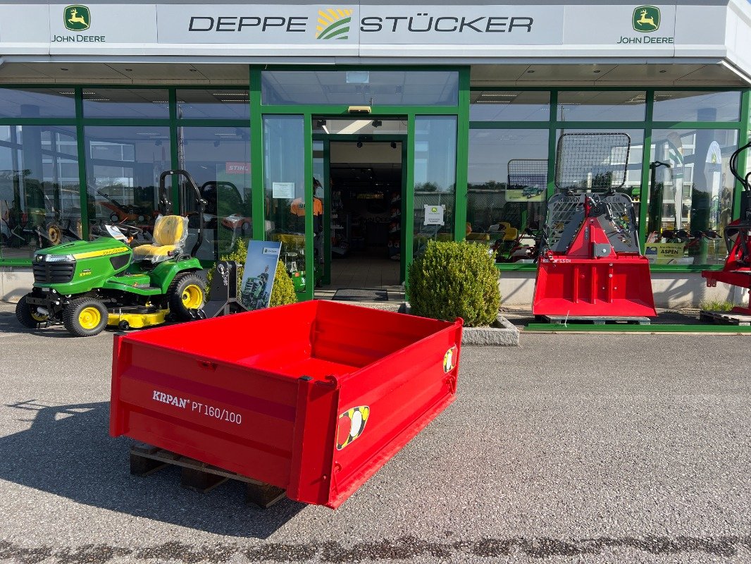 Sonstige Forsttechnik Türe ait Krpan Kippmulde PT 160/100, Neumaschine içinde Steinheim-Bergheim (resim 1)