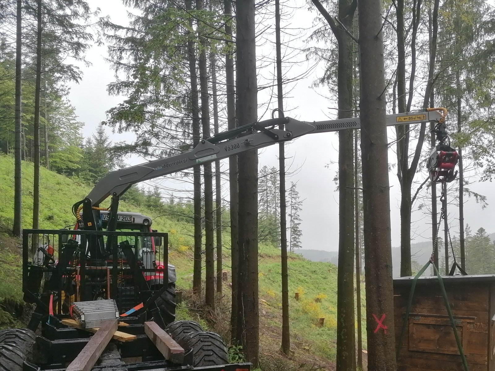 Sonstige Forsttechnik del tipo Multiforest Kran, Gebrauchtmaschine In St. Georgen (Immagine 1)