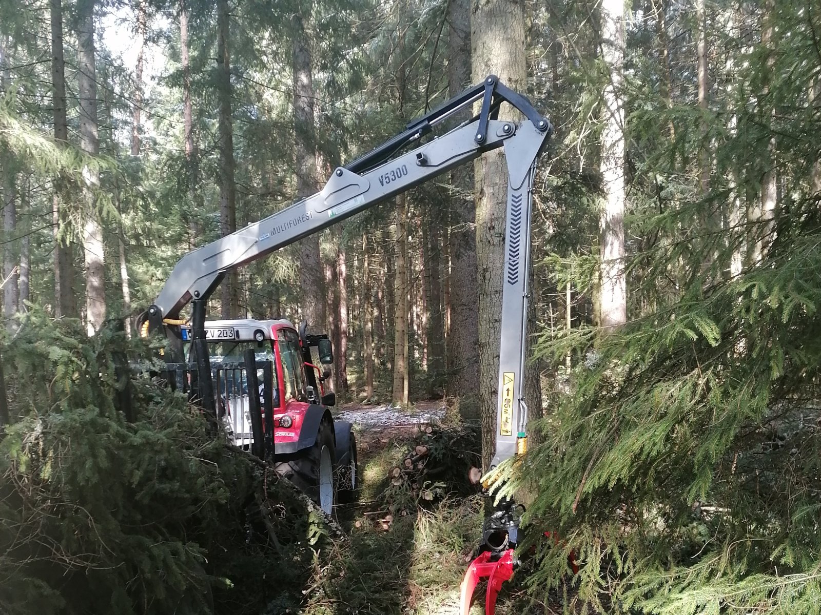 Sonstige Forsttechnik tip Multiforest Kran, Gebrauchtmaschine in St. Georgen (Poză 3)