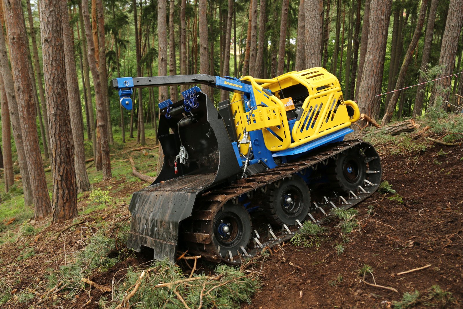 Sonstige Forsttechnik des Typs Reil & Eichinger Forstraupe Reil & Eichinger KAPSEN 18RC Rückeraupe Abverkauf Mietparkmaschine -sofort verfügbar-, Gebrauchtmaschine in Nittenau (Bild 10)