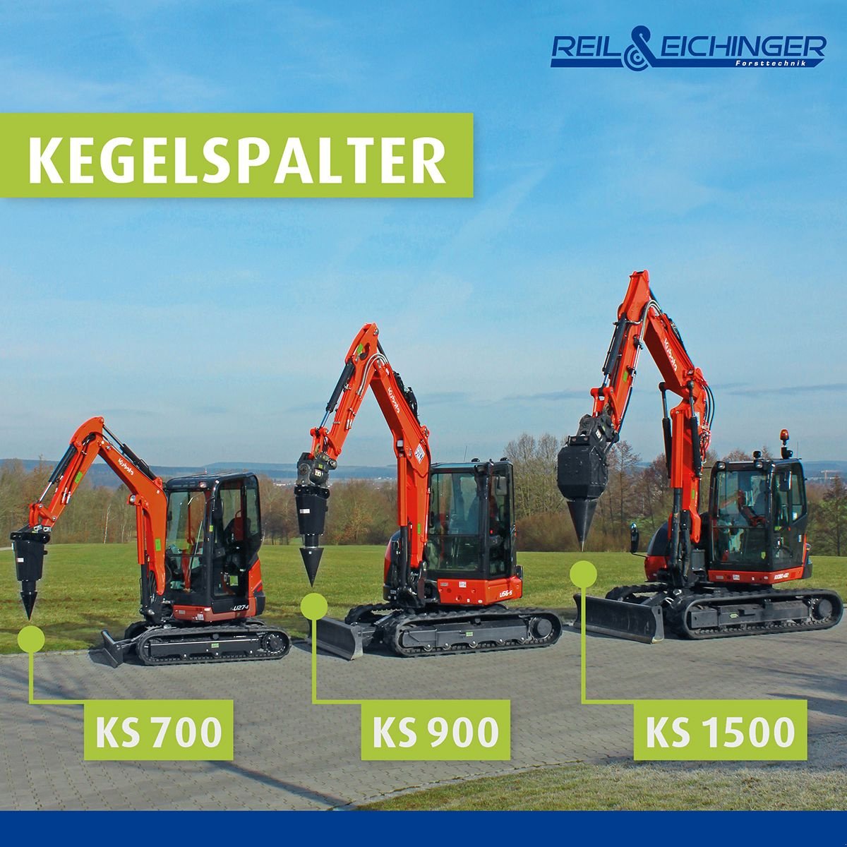 Sonstige Forsttechnik tipa Reil & Eichinger Kegelspalter Reil & Eichinger Holzspalter KS 700 - jetzt mieten -, Mietmaschine u Nittenau (Slika 4)