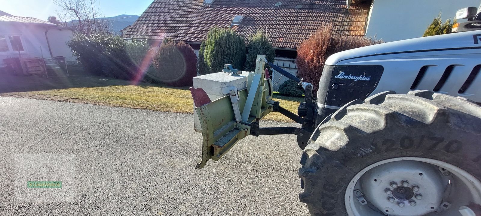 Sonstige Forsttechnik typu Sonstige Eigenbau Frontpolterschild mit 600 kg Gewicht, Gebrauchtmaschine v Hartberg (Obrázek 3)