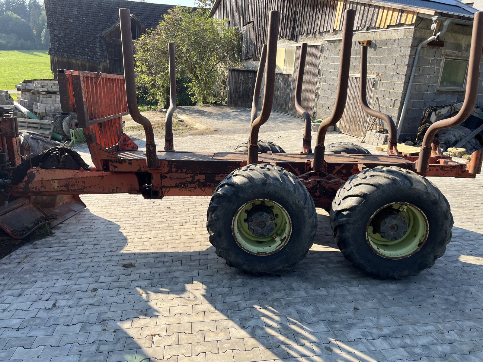 Sonstige Forsttechnik typu Werner Rückewagen Forwarder Rückeanhänger WF Trac, Gebrauchtmaschine v Oberviechtach (Obrázok 1)