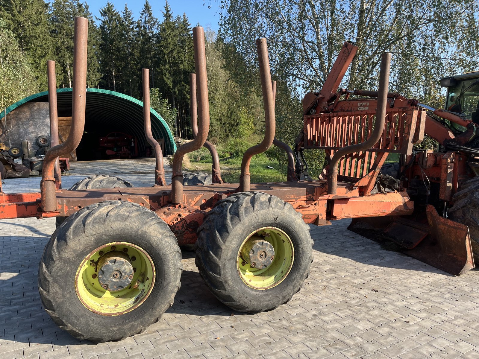 Sonstige Forsttechnik del tipo Werner Rückewagen Forwarder Rückeanhänger WF Trac, Gebrauchtmaschine en Oberviechtach (Imagen 3)