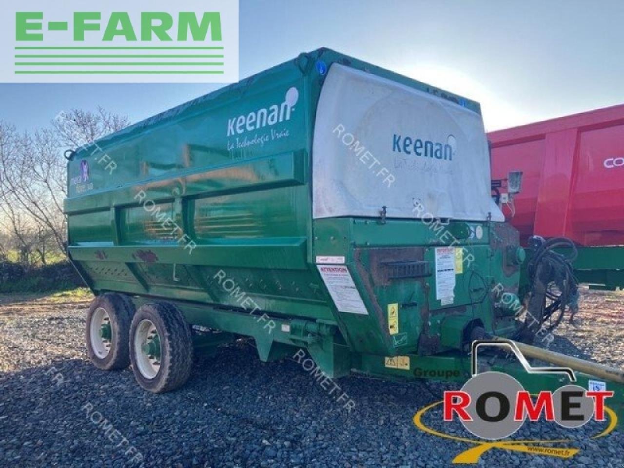 Sonstige Fütterungstechnik του τύπου Keenan mecafibre 360, Gebrauchtmaschine σε GENNES-SUR-GLAIZE (Φωτογραφία 1)