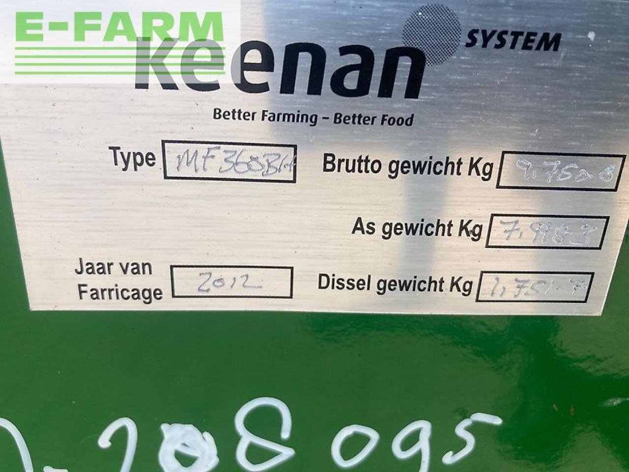 Sonstige Fütterungstechnik tipa Keenan mechfiber 360, Gebrauchtmaschine u gg VEGHEL (Slika 10)