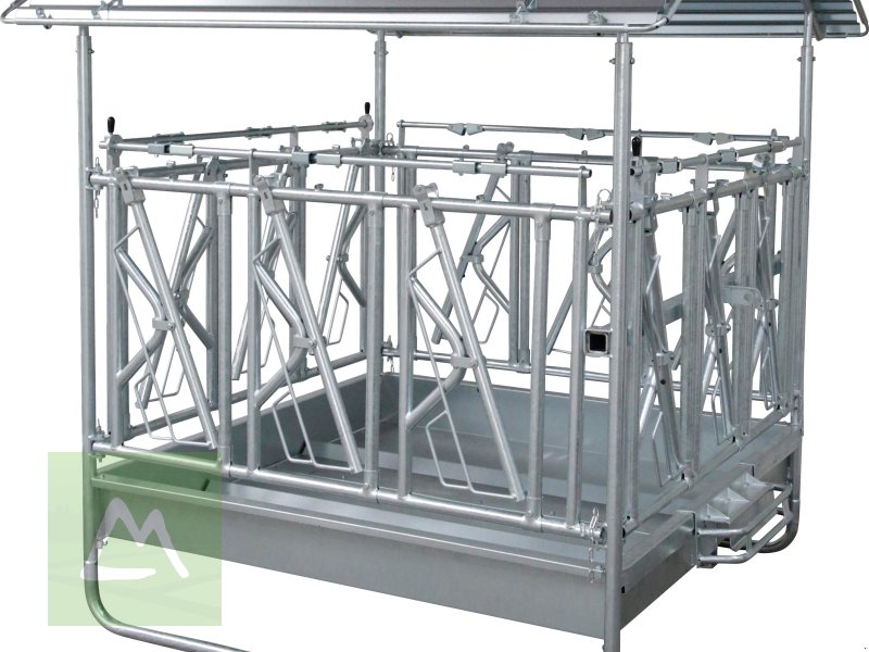 Sonstige Fütterungstechnik del tipo Kerbl Kerbl Viereckraufe Standard mit Selbstfangfressgitter für hornlose Rinder (kostenlose Lieferung), Neumaschine en Weiz (Imagen 1)