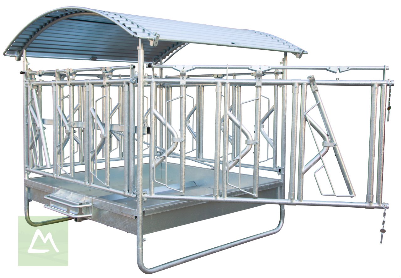 Sonstige Fütterungstechnik del tipo Kerbl Kerbl Viereckraufe Standard mit Selbstfangfressgitter für hornlose Rinder (kostenlose Lieferung), Neumaschine In Weiz (Immagine 2)