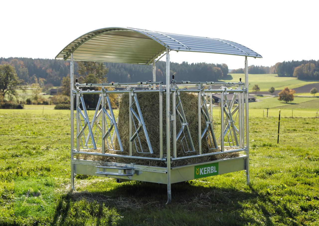 Sonstige Fütterungstechnik del tipo Kerbl Kerbl Viereckraufe Standard mit Selbstfangfressgitter für hornlose Rinder (kostenlose Lieferung), Neumaschine In Weiz (Immagine 6)