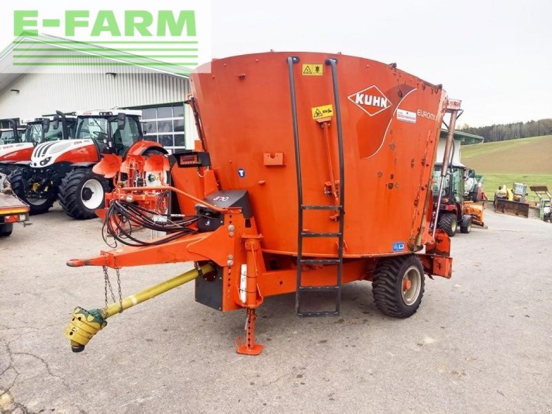 Sonstige Fütterungstechnik del tipo Kuhn euromix 870 futtermischwagen, Gebrauchtmaschine en SANKT MARIENKIRCHEN BEI SCHÄRDING (Imagen 1)