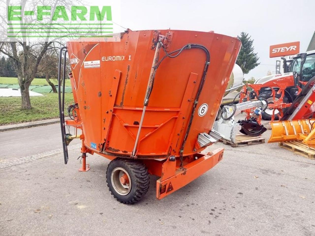 Sonstige Fütterungstechnik типа Kuhn euromix 870 futtermischwagen, Gebrauchtmaschine в SANKT MARIENKIRCHEN BEI SCHÄRDING (Фотография 8)