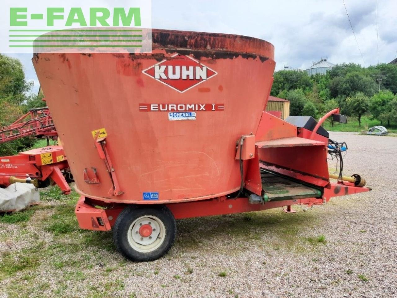 Sonstige Fütterungstechnik za tip Kuhn euromix 980, Gebrauchtmaschine u CHAUVONCOURT (Slika 3)