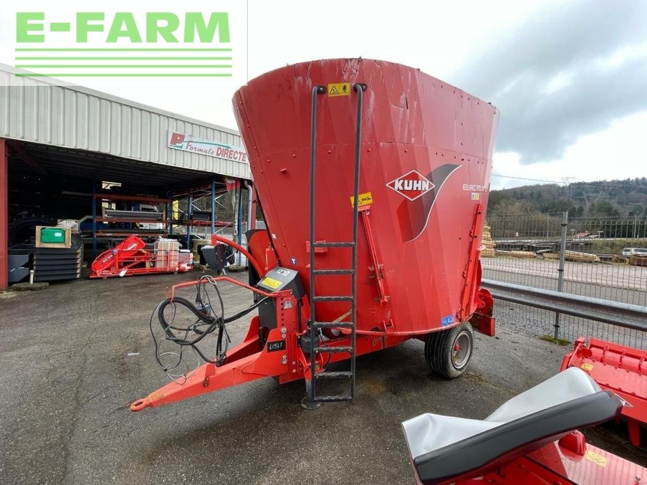 Sonstige Fütterungstechnik van het type Kuhn euromix i 1270, Gebrauchtmaschine in CHAUVONCOURT (Foto 2)