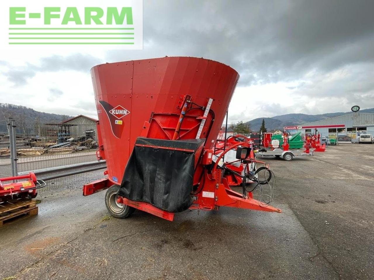 Sonstige Fütterungstechnik van het type Kuhn euromix i 1270, Gebrauchtmaschine in CHAUVONCOURT (Foto 3)