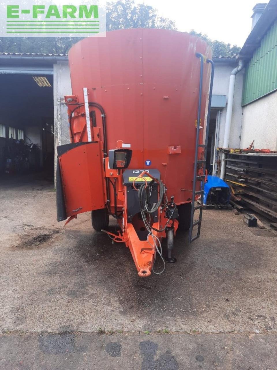 Sonstige Fütterungstechnik van het type Kuhn euromix i 1270, Gebrauchtmaschine in CHAUVONCOURT (Foto 8)