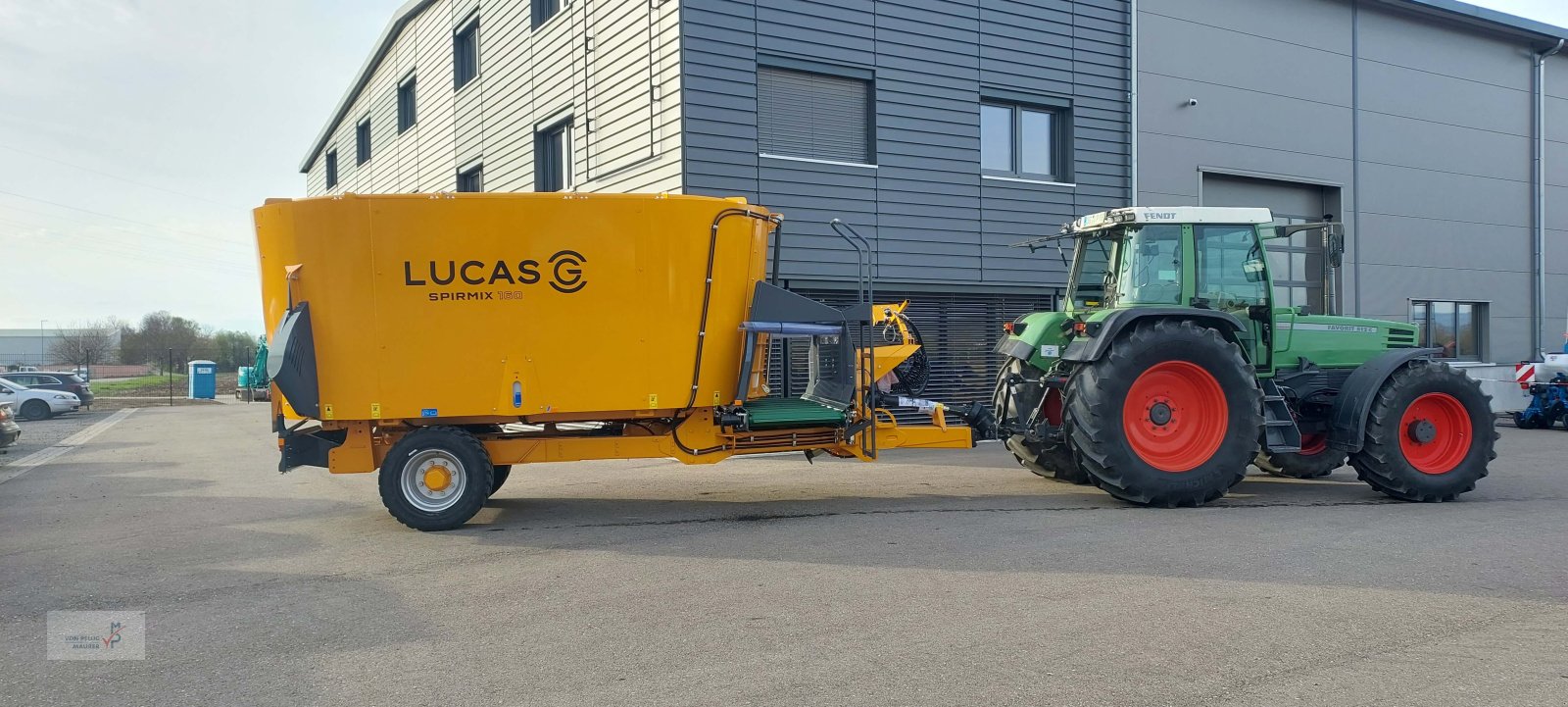 Sonstige Fütterungstechnik des Typs Lucas Spirmix 160, Neumaschine in Mahlberg-Orschweier (Bild 9)