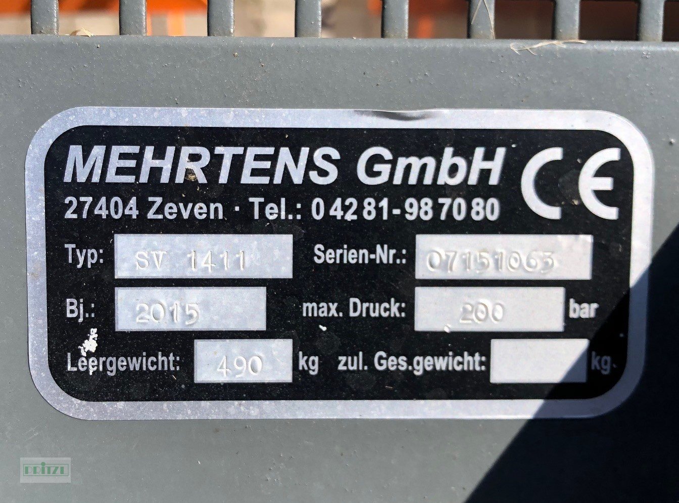 Sonstige Fütterungstechnik Türe ait Mehrtens KV 1411, Gebrauchtmaschine içinde Bruckmühl (resim 7)