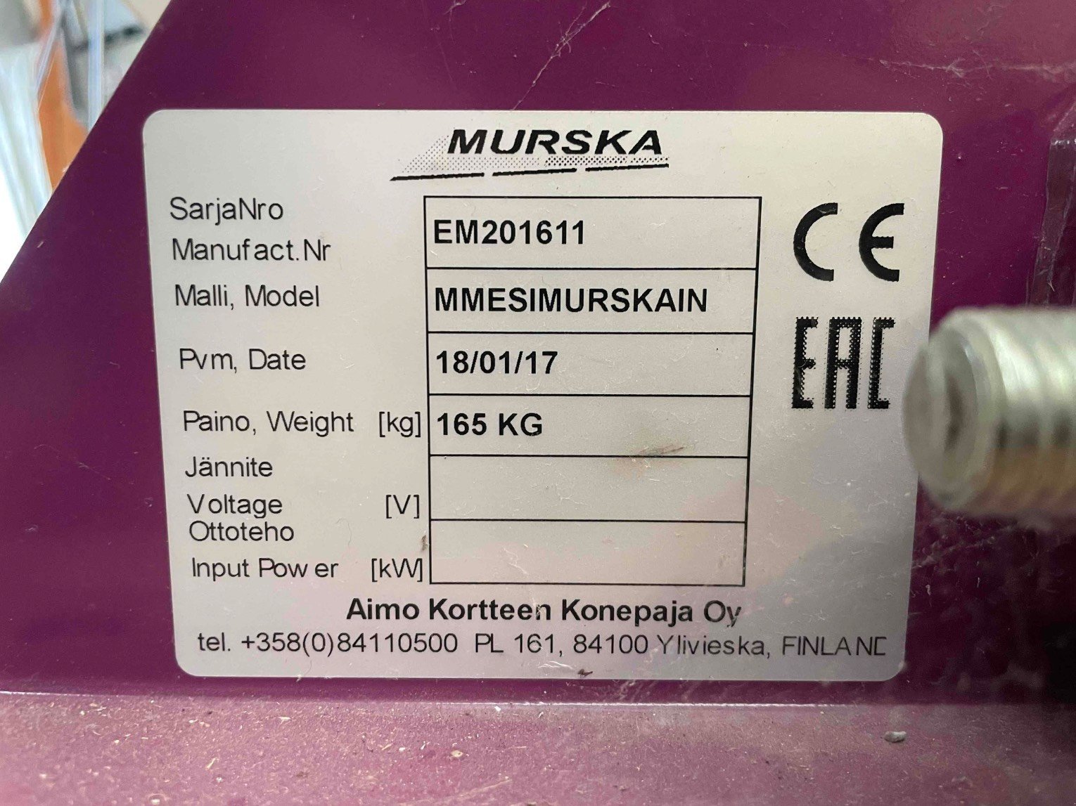 Sonstige Fütterungstechnik типа Murska Aplatisseur Pré-aplatisseur Murska, Gebrauchtmaschine в SAINT CLAIR SUR ELLE (Фотография 4)