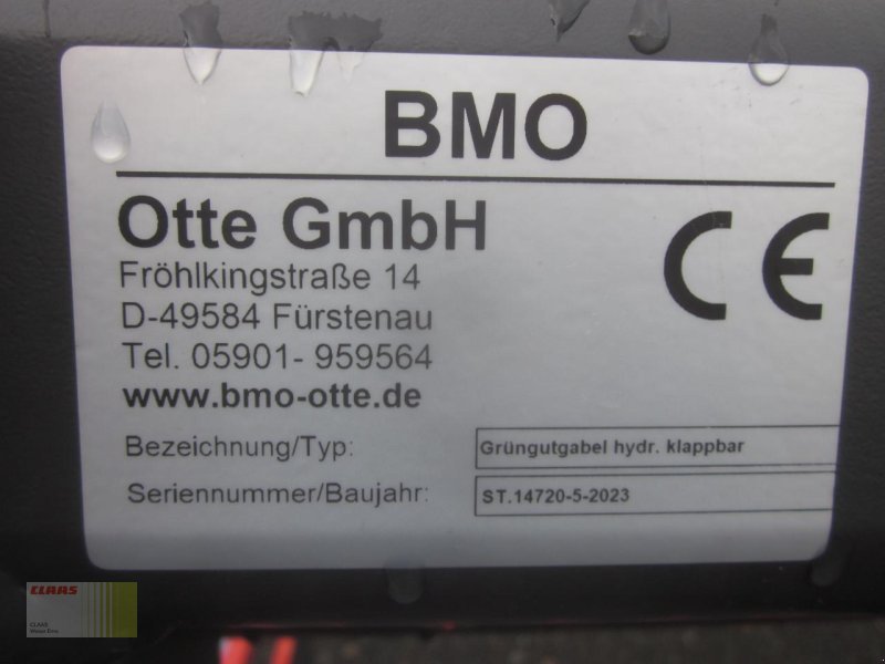 Sonstige Fütterungstechnik tip Sonstige BMO Grüngutgabel 4800 (4.80 m), NEU !, Neumaschine in Molbergen (Poză 7)