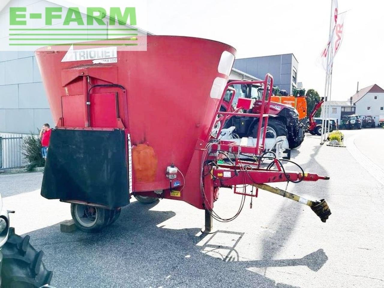 Sonstige Fütterungstechnik van het type Trioliet solomix 1000 futtermischwagen, Gebrauchtmaschine in SANKT MARIENKIRCHEN BEI SCHÄRDING (Foto 3)