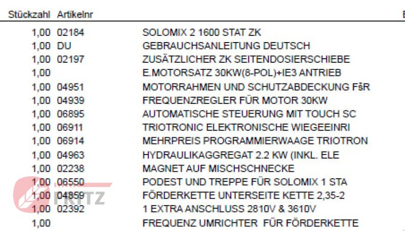 Sonstige Fütterungstechnik tipa Trioliet Solomix 2 1600 STAT ZK, Gebrauchtmaschine u Kempten (Slika 12)