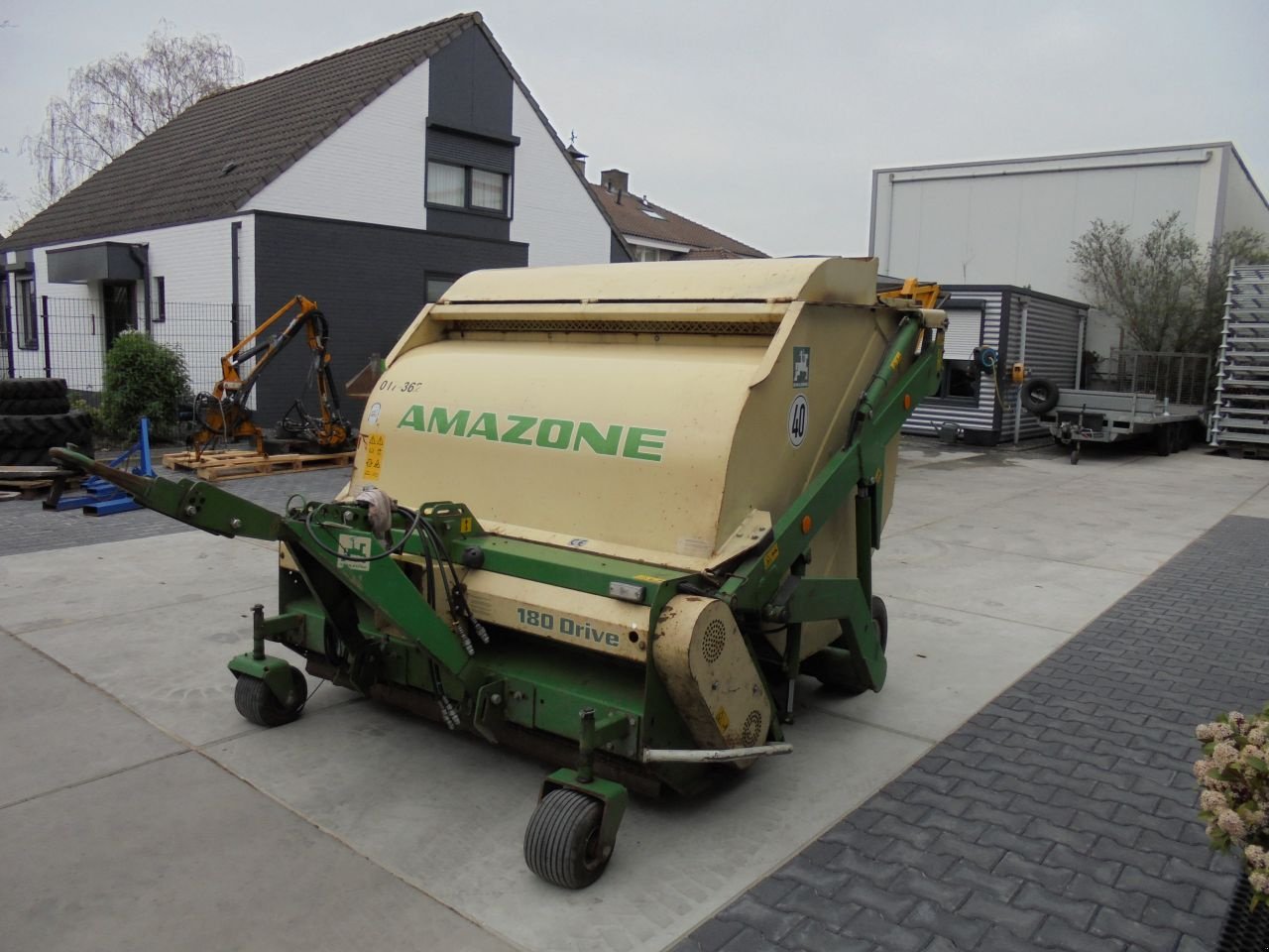 Sonstige Gartentechnik & Kommunaltechnik Türe ait Amazone 180 drive, Gebrauchtmaschine içinde Hedel (resim 5)