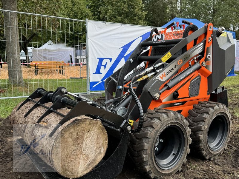 Sonstige Gartentechnik & Kommunaltechnik типа Cast Group Cast WorkyQuad 15 D Minilader Hoflader Skidlader Dumper, Neumaschine в Bruckmühl