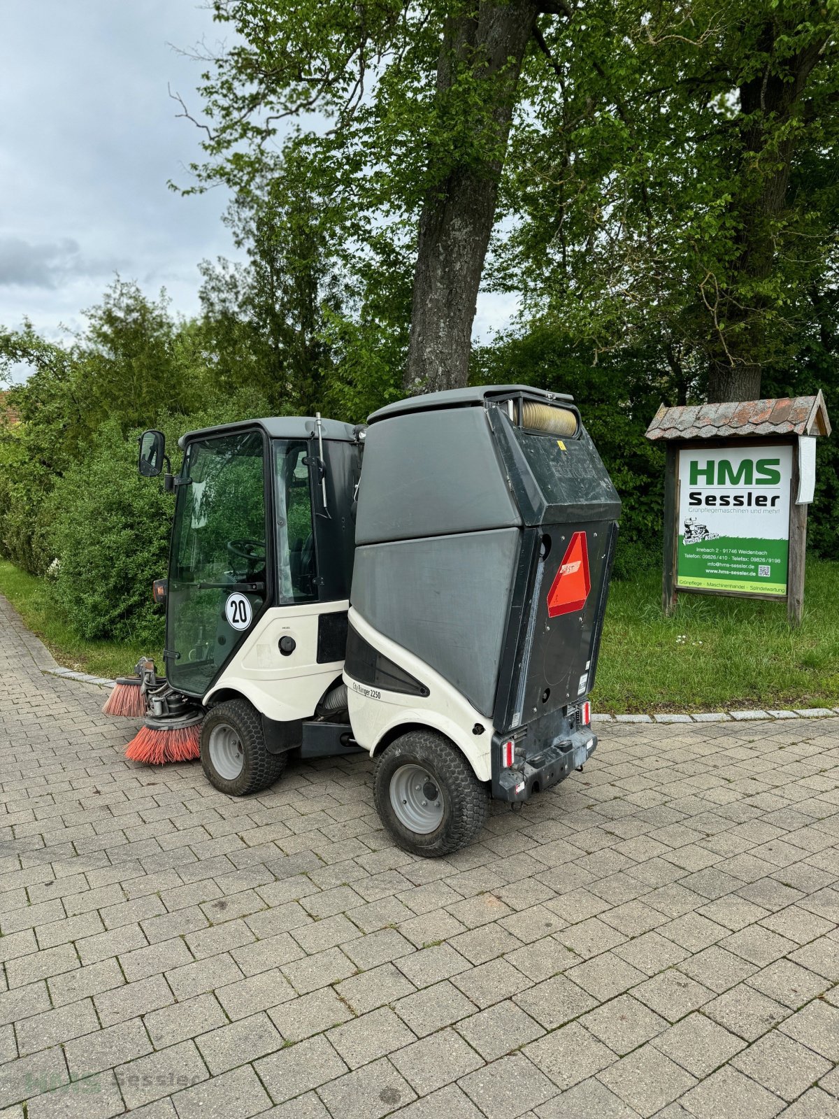 Sonstige Gartentechnik & Kommunaltechnik Türe ait Egholm City Ranger 2250, Gebrauchtmaschine içinde Weidenbach (resim 2)