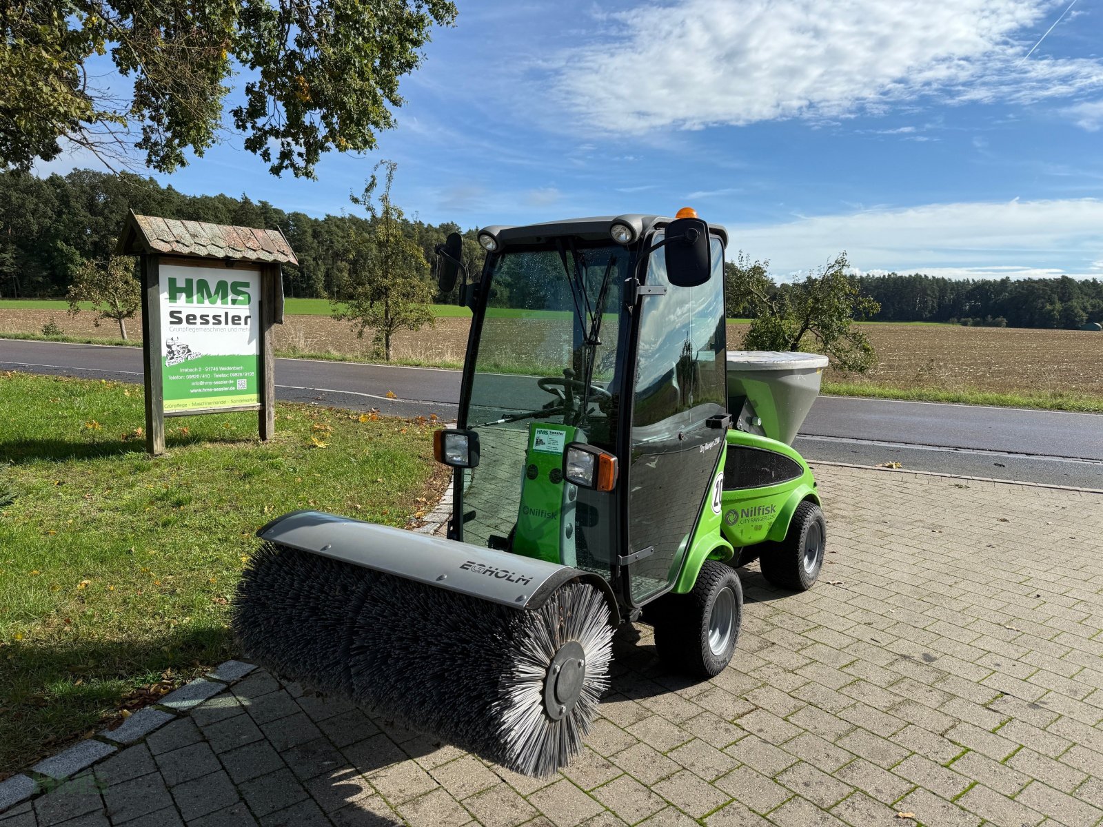 Sonstige Gartentechnik & Kommunaltechnik typu Egholm City Ranger 2250, Gebrauchtmaschine v Weidenbach (Obrázek 2)