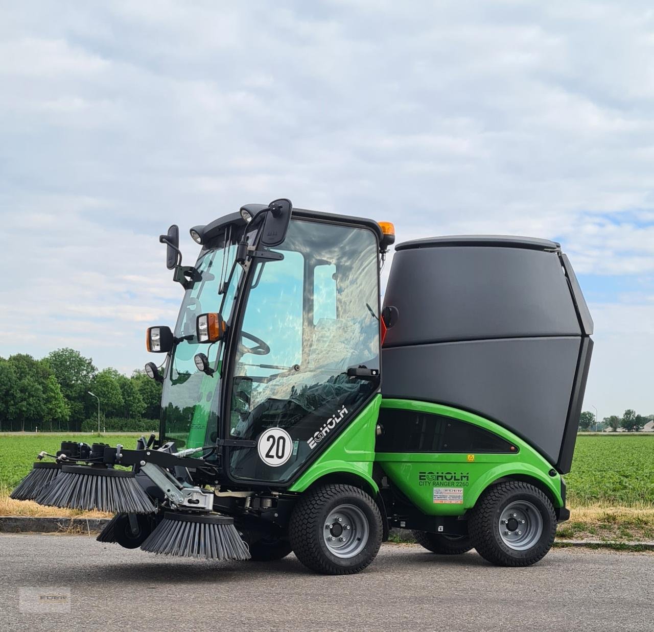 Sonstige Gartentechnik & Kommunaltechnik Türe ait Egholm City Ranger 2260, Gebrauchtmaschine içinde Kirchheim b. München (resim 8)