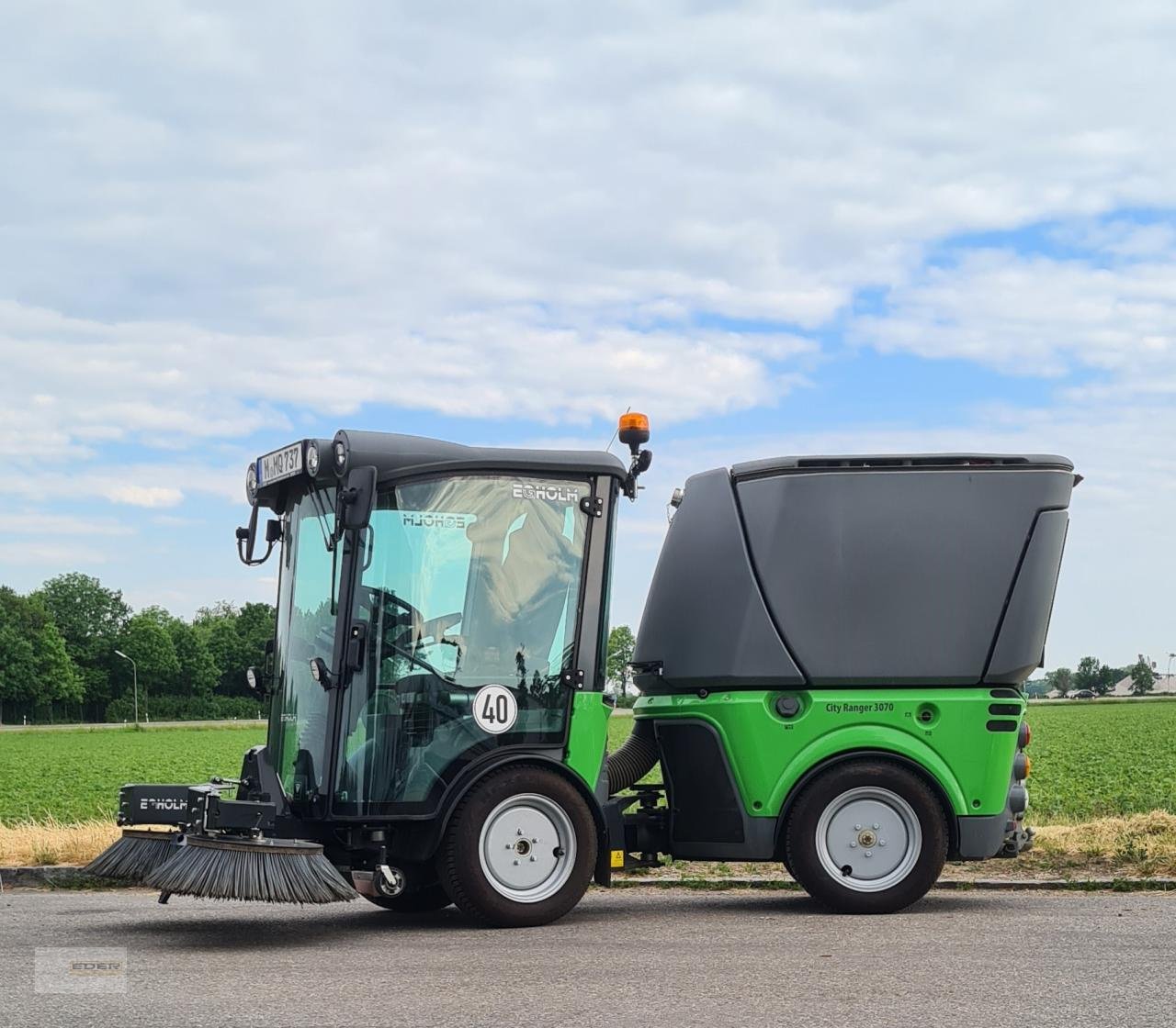 Sonstige Gartentechnik & Kommunaltechnik du type Egholm City Ranger 3070, Gebrauchtmaschine en Kirchheim b. München (Photo 9)