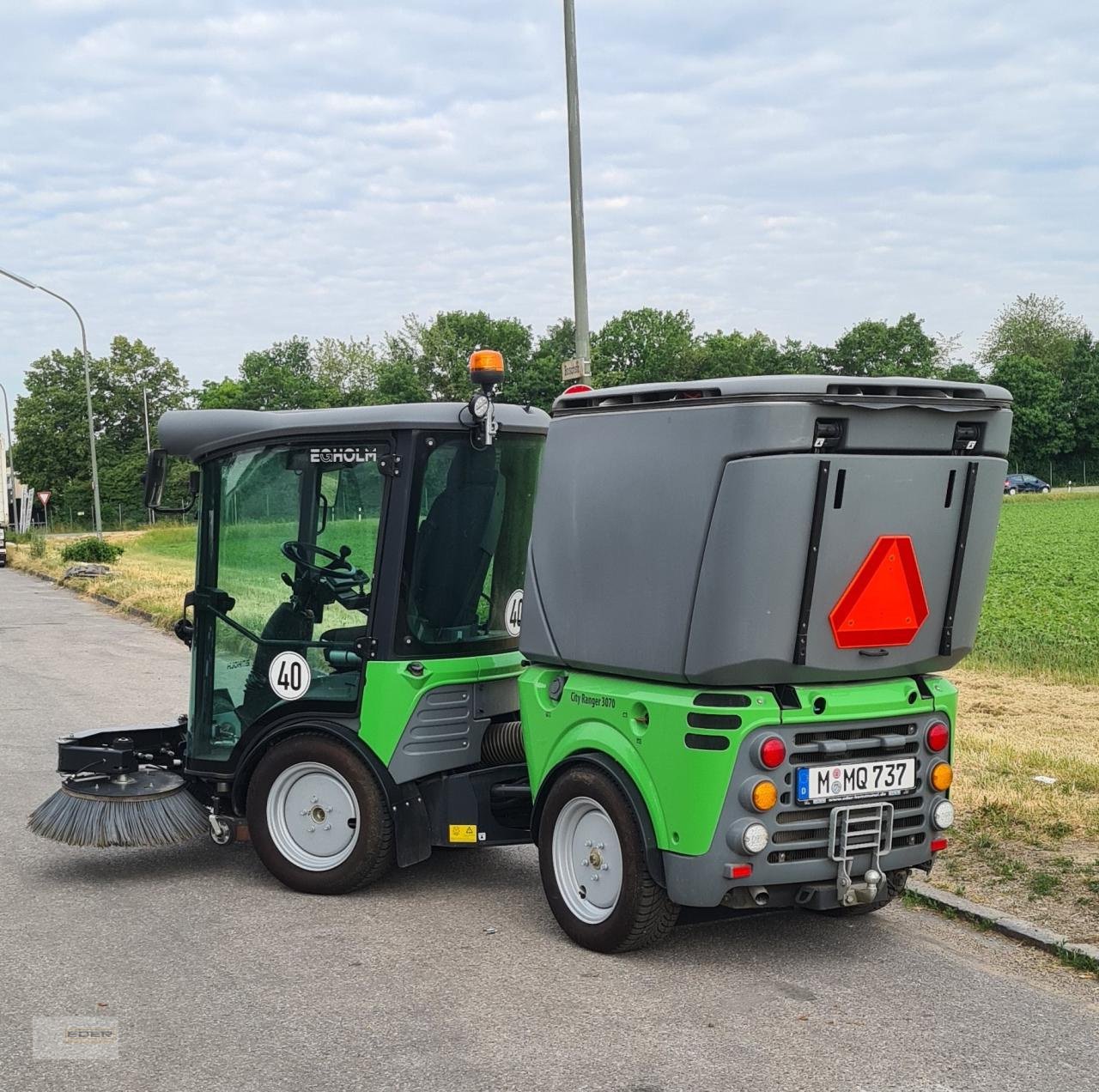 Sonstige Gartentechnik & Kommunaltechnik του τύπου Egholm City Ranger 3070, Gebrauchtmaschine σε Kirchheim b. München (Φωτογραφία 11)