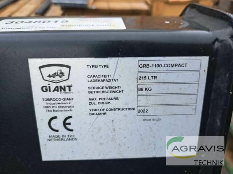 Sonstige Gartentechnik & Kommunaltechnik typu GiANT ERDBAUSCHAUFEL 1.100 MM, Neumaschine w Meschede (Zdjęcie 3)