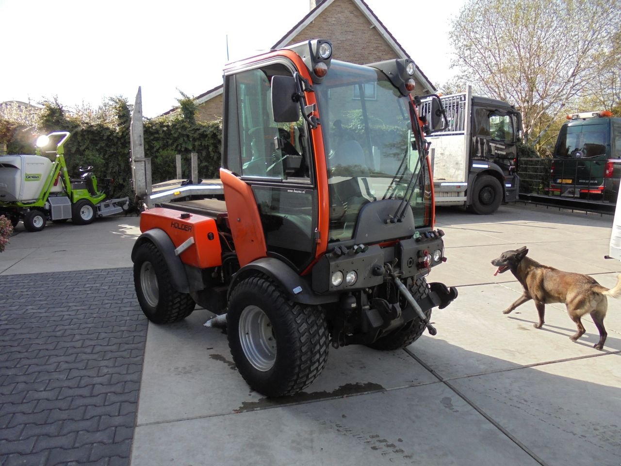 Sonstige Gartentechnik & Kommunaltechnik Türe ait Holder c250, Gebrauchtmaschine içinde Hedel (resim 4)