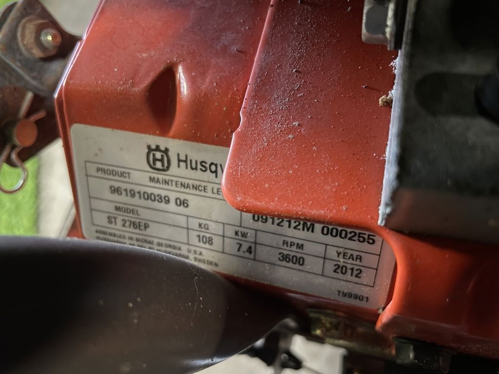 Sonstige Gartentechnik & Kommunaltechnik a típus Husqvarna HUSQVARNAST276EP, Gebrauchtmaschine ekkor: Hasselt (Kép 7)