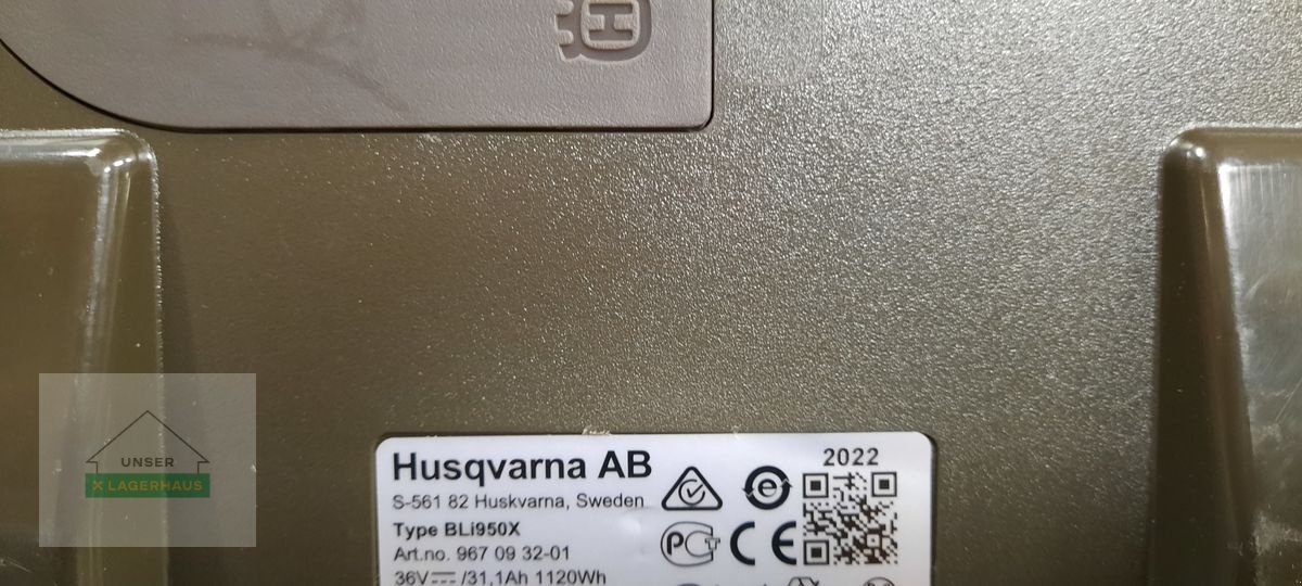 Sonstige Gartentechnik & Kommunaltechnik a típus Husqvarna Rückentragbarer Akku BLi 950X, Vorführmaschine ekkor: Engerwitzdorf (Kép 4)