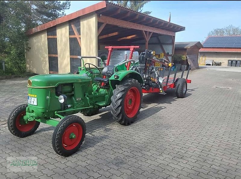 Sonstige Gartentechnik & Kommunaltechnik типа Källefall Rückewagen Rückehänger FB30D mit Forstkran FB 42L, Neumaschine в Schlettau (Фотография 4)