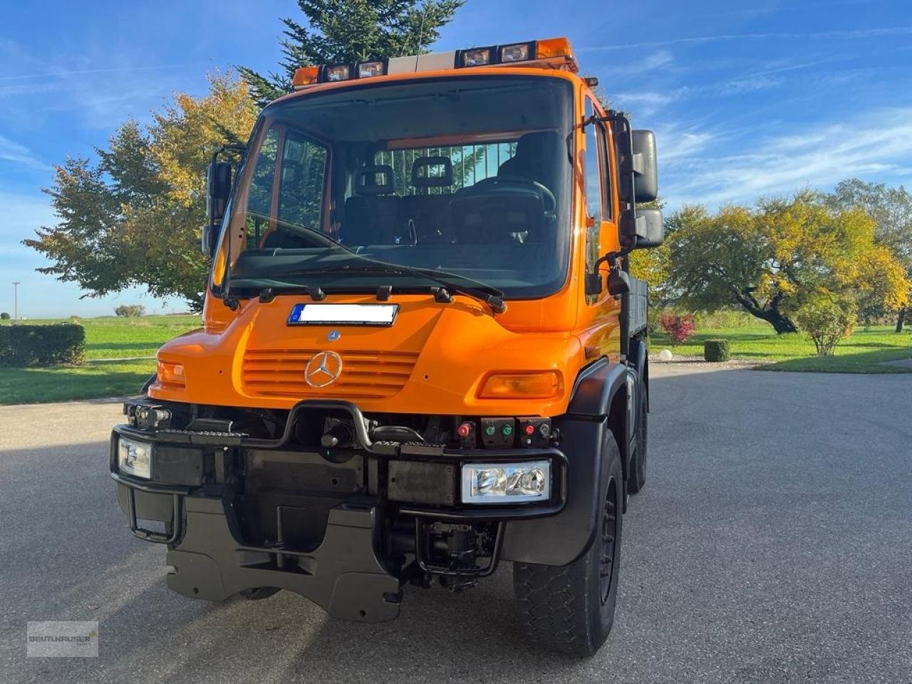 Sonstige Gartentechnik & Kommunaltechnik typu Mercedes-Benz Mercedes Benz Unimog U 400 6 Zylinder Kriechgang, Gebrauchtmaschine v Hagelstadt (Obrázek 2)