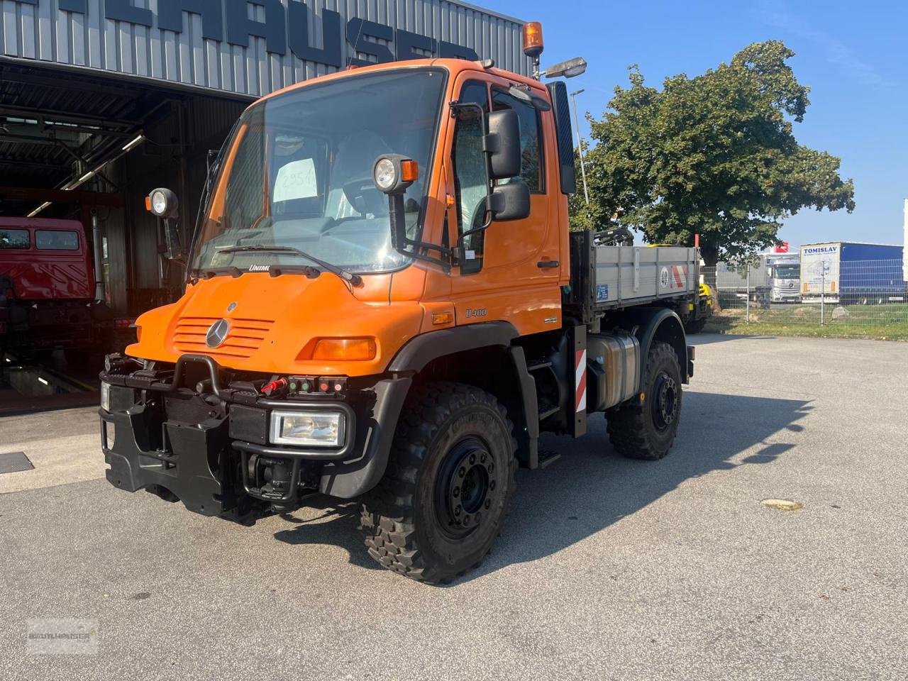 Sonstige Gartentechnik & Kommunaltechnik del tipo Mercedes-Benz Mercedes Benz Unimog U 400, Gebrauchtmaschine In Hengersberg (Immagine 2)