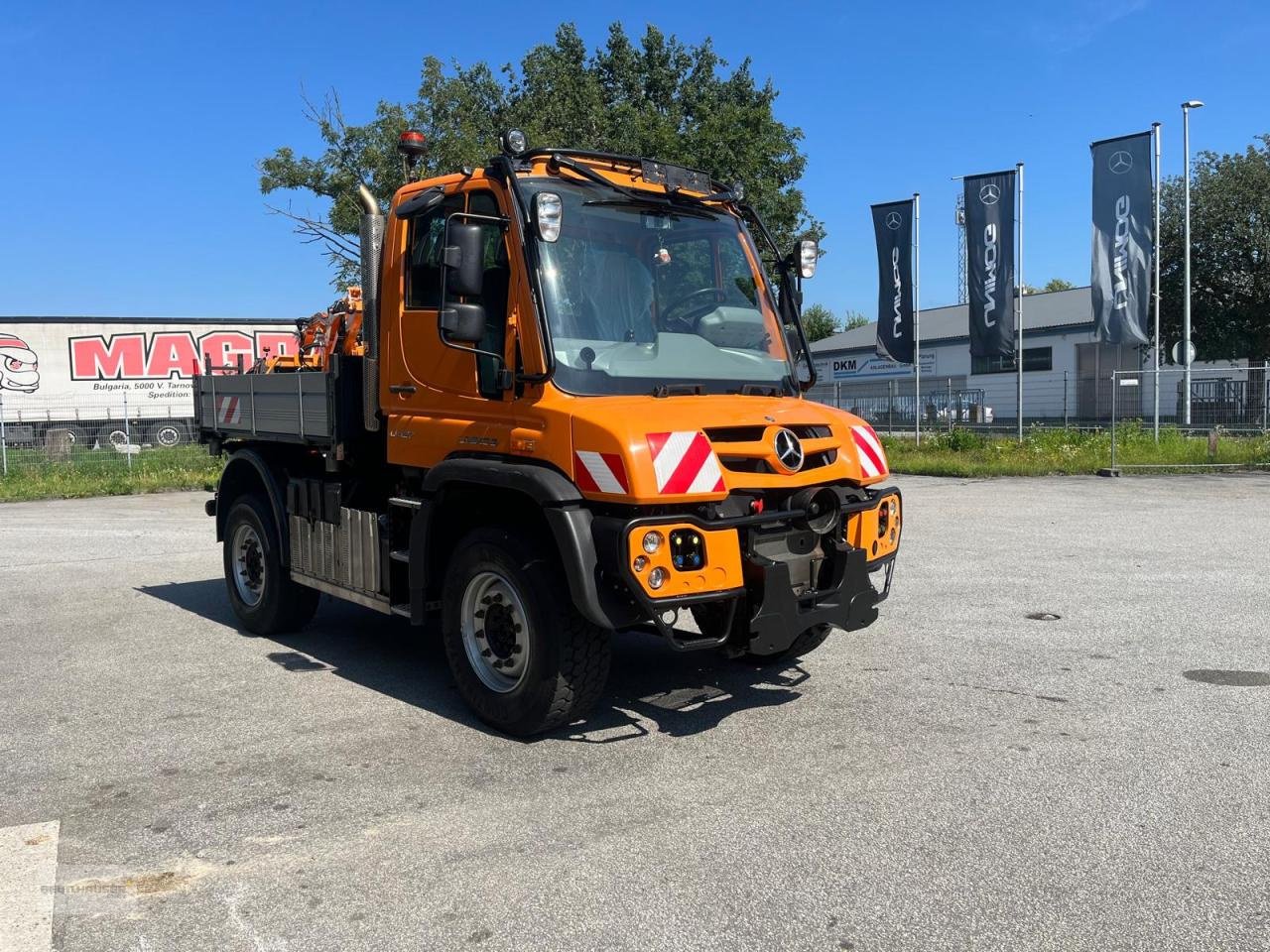 Sonstige Gartentechnik & Kommunaltechnik typu Mercedes-Benz Mercedes Benz Unimog U 427 Top Ausstattung, Gebrauchtmaschine v Hengersberg (Obrázek 3)