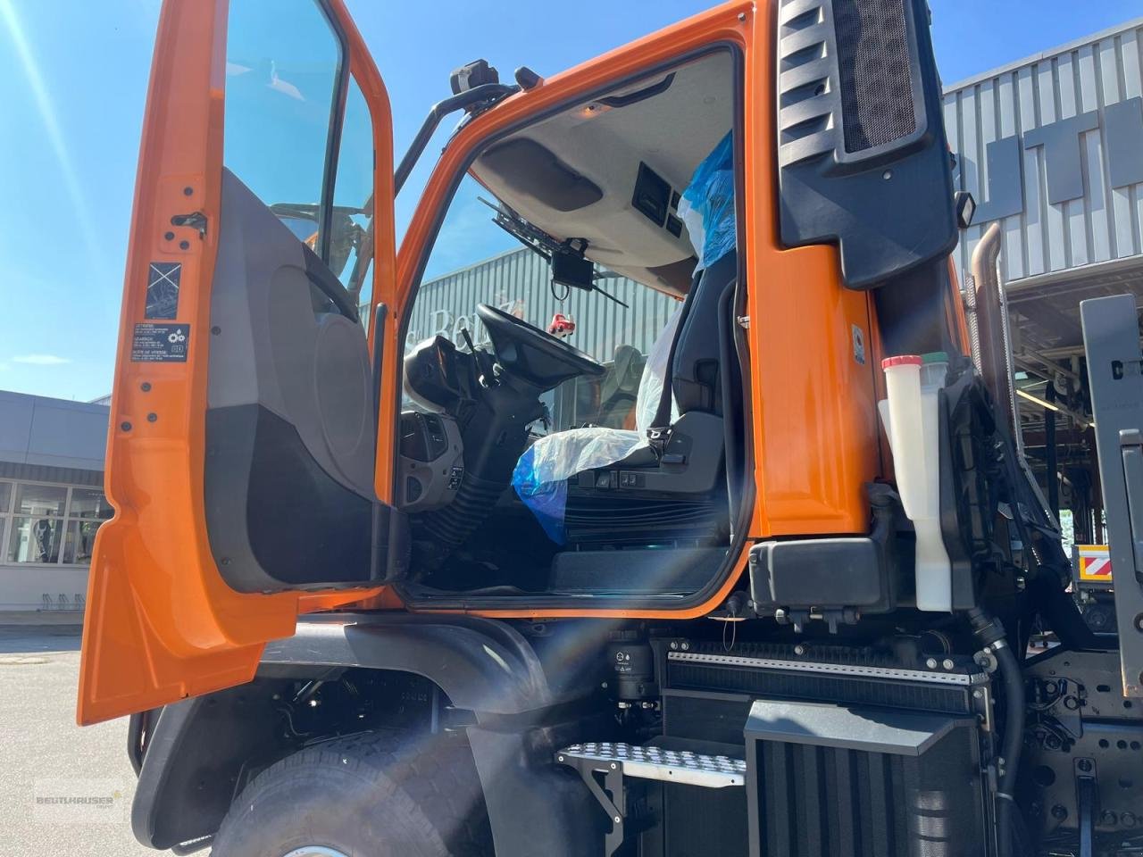 Sonstige Gartentechnik & Kommunaltechnik typu Mercedes-Benz Mercedes Benz Unimog U 427 Top Ausstattung, Gebrauchtmaschine v Hengersberg (Obrázek 14)