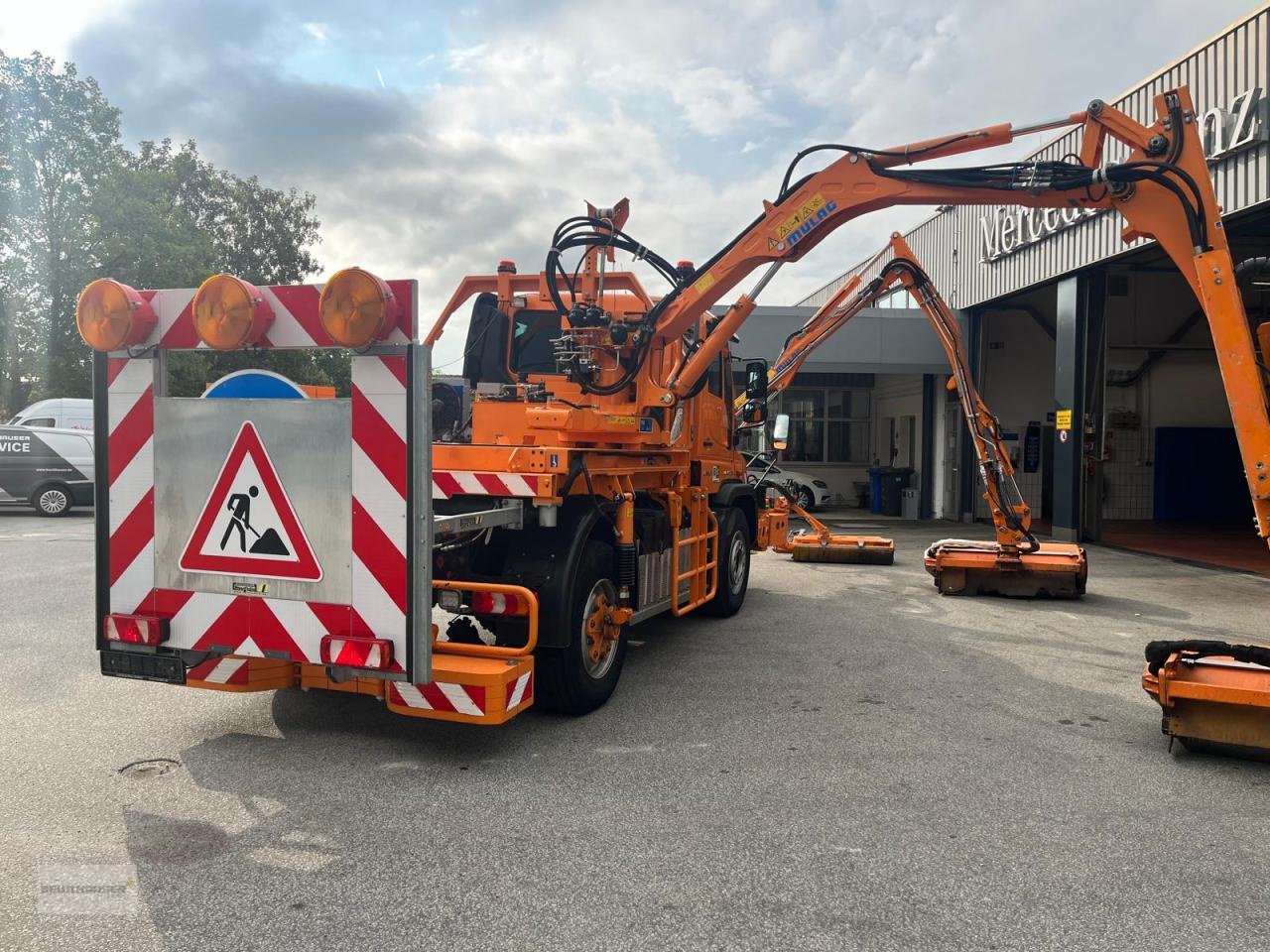 Sonstige Gartentechnik & Kommunaltechnik του τύπου Mercedes-Benz Mercedes Benz Unimog U 530 mit Mulag MHU 800 MKM 700, Gebrauchtmaschine σε Hengersberg (Φωτογραφία 7)