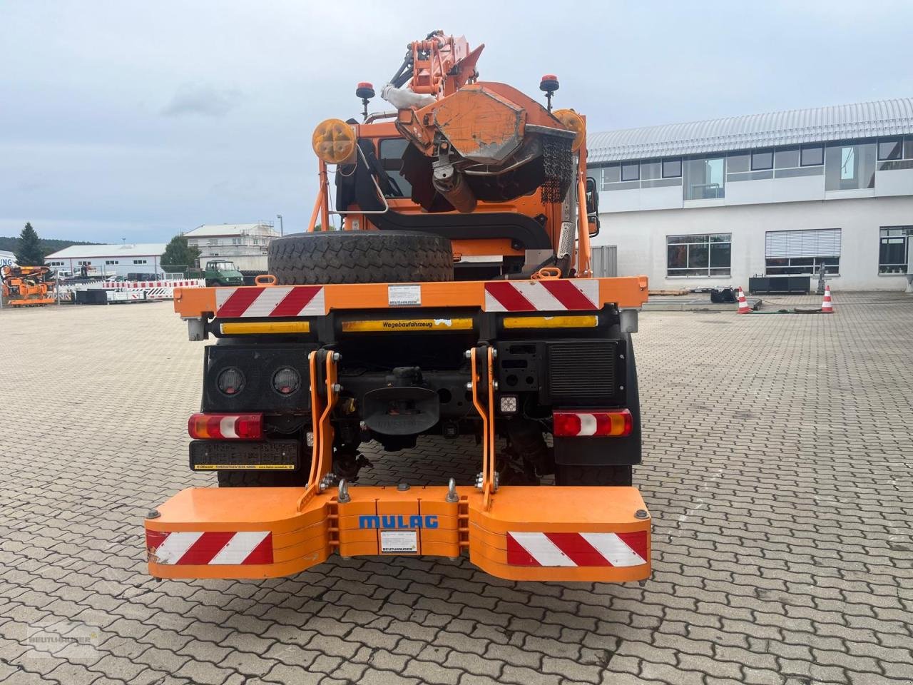 Sonstige Gartentechnik & Kommunaltechnik van het type Mercedes-Benz Mercedes Benz Unimog U 530 mit Mulag MKM 700, Gebrauchtmaschine in Hagelstadt (Foto 8)