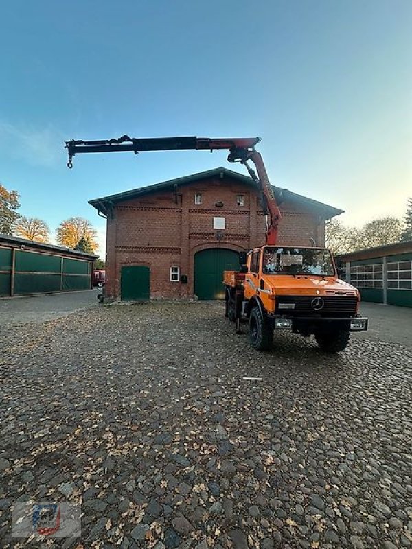 Sonstige Gartentechnik & Kommunaltechnik типа Mercedes-Benz U1250 U427 Palfinger 8000A Kran 9,2m Seilwinde PKW TÜV, Gebrauchtmaschine в Fitzen (Фотография 3)