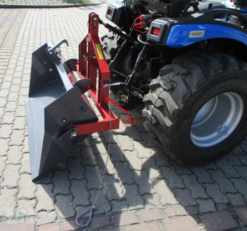 Sonstige Gartentechnik & Kommunaltechnik typu motorgeräte Fritzsch GmbH Kippmulde TM120S Hecklader Heckschaufel Kippbox Transportmulde, Neumaschine v Schwarzenberg (Obrázek 7)