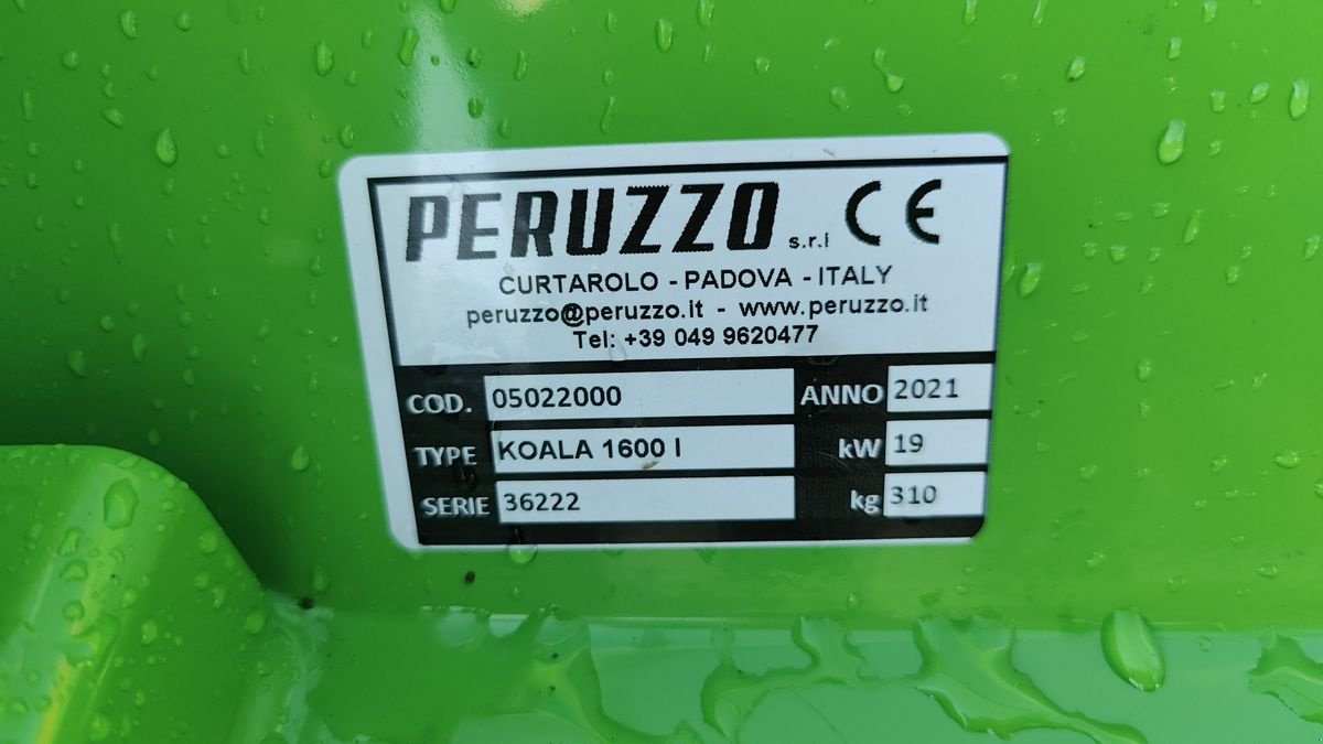 Sonstige Gartentechnik & Kommunaltechnik typu Peruzzo Koala 1600 H, Gebrauchtmaschine v Kirchschlag (Obrázek 7)