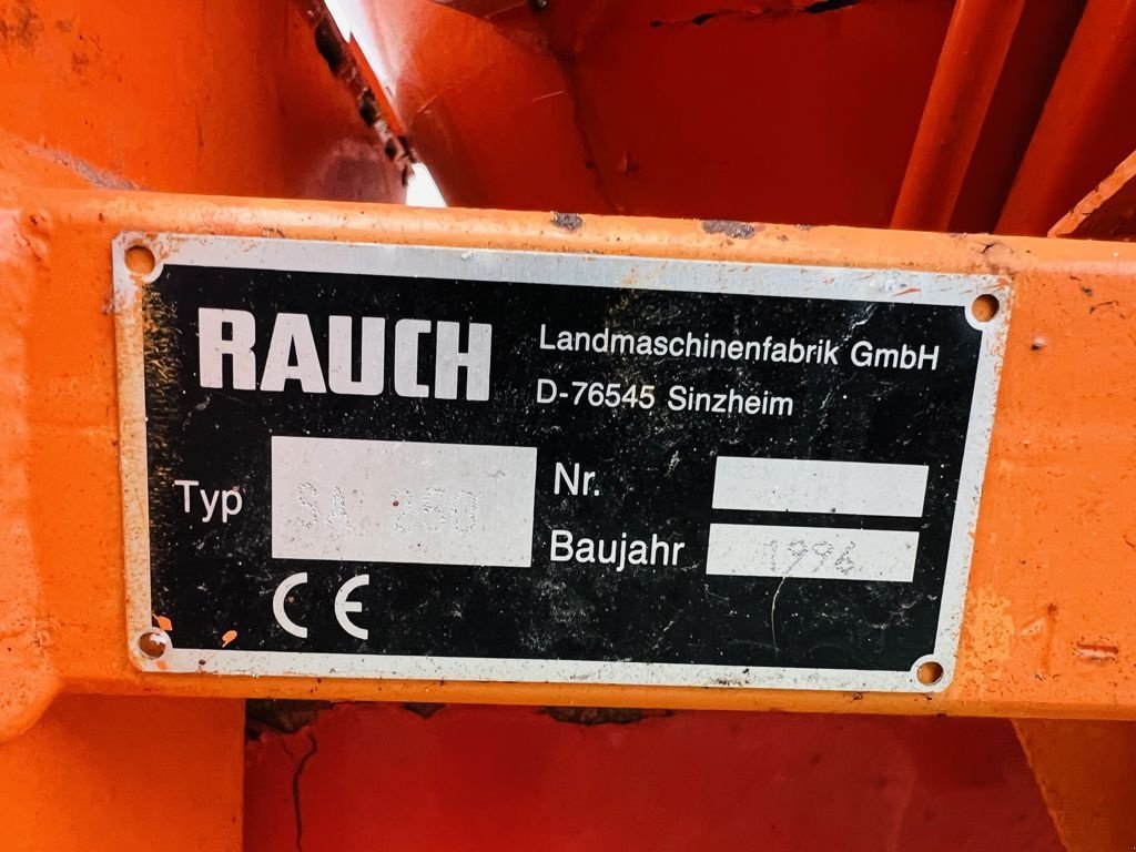 Sonstige Gartentechnik & Kommunaltechnik типа Rauch SA 250, Gebrauchtmaschine в Coevorden (Фотография 8)